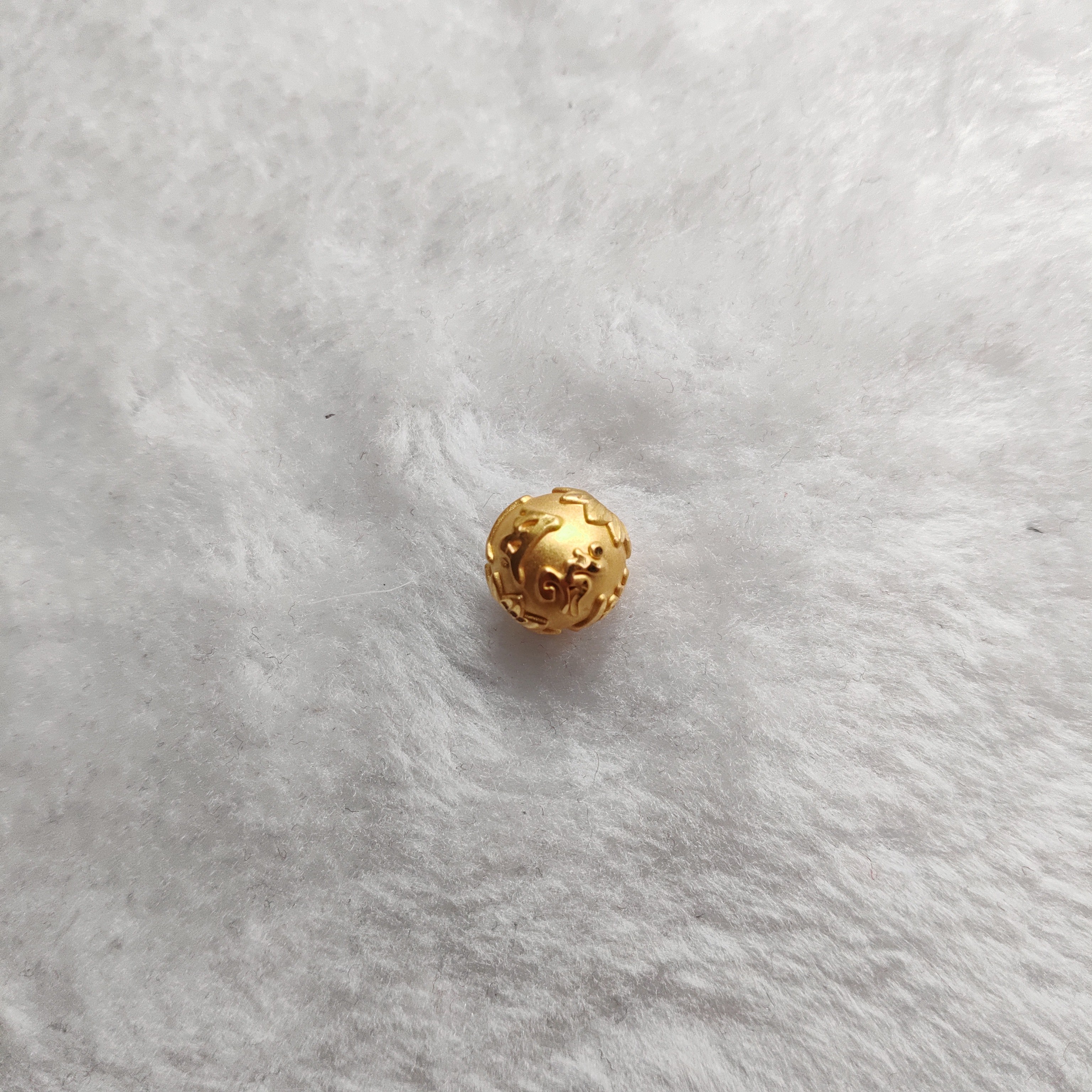 金元宝足金999貔貅珠子首饰