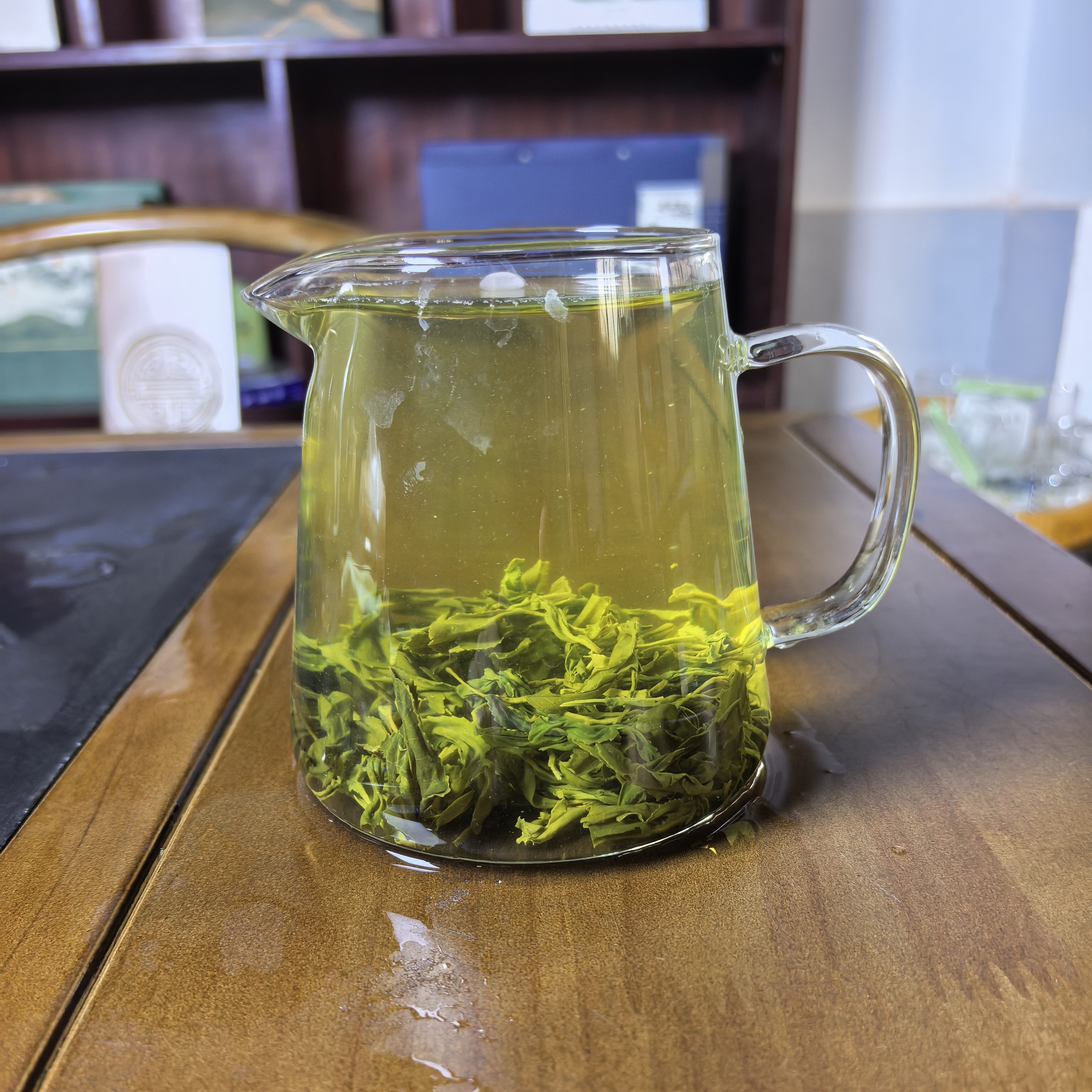 栗茗香A3日照绿茶露天茶2025年5月清香型板栗香春茶500克/1000克
