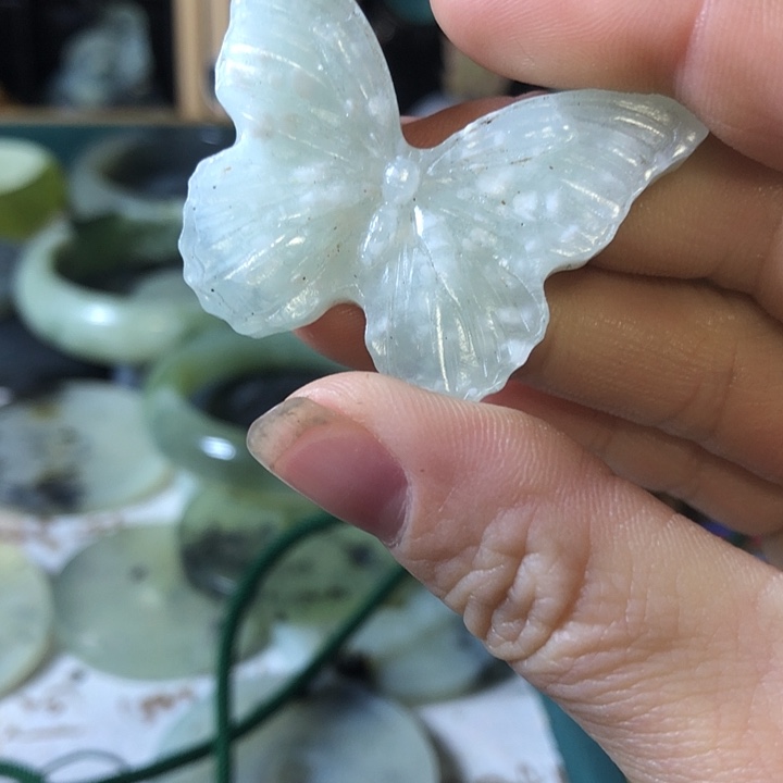 岫玉未镶嵌岫玉挂件