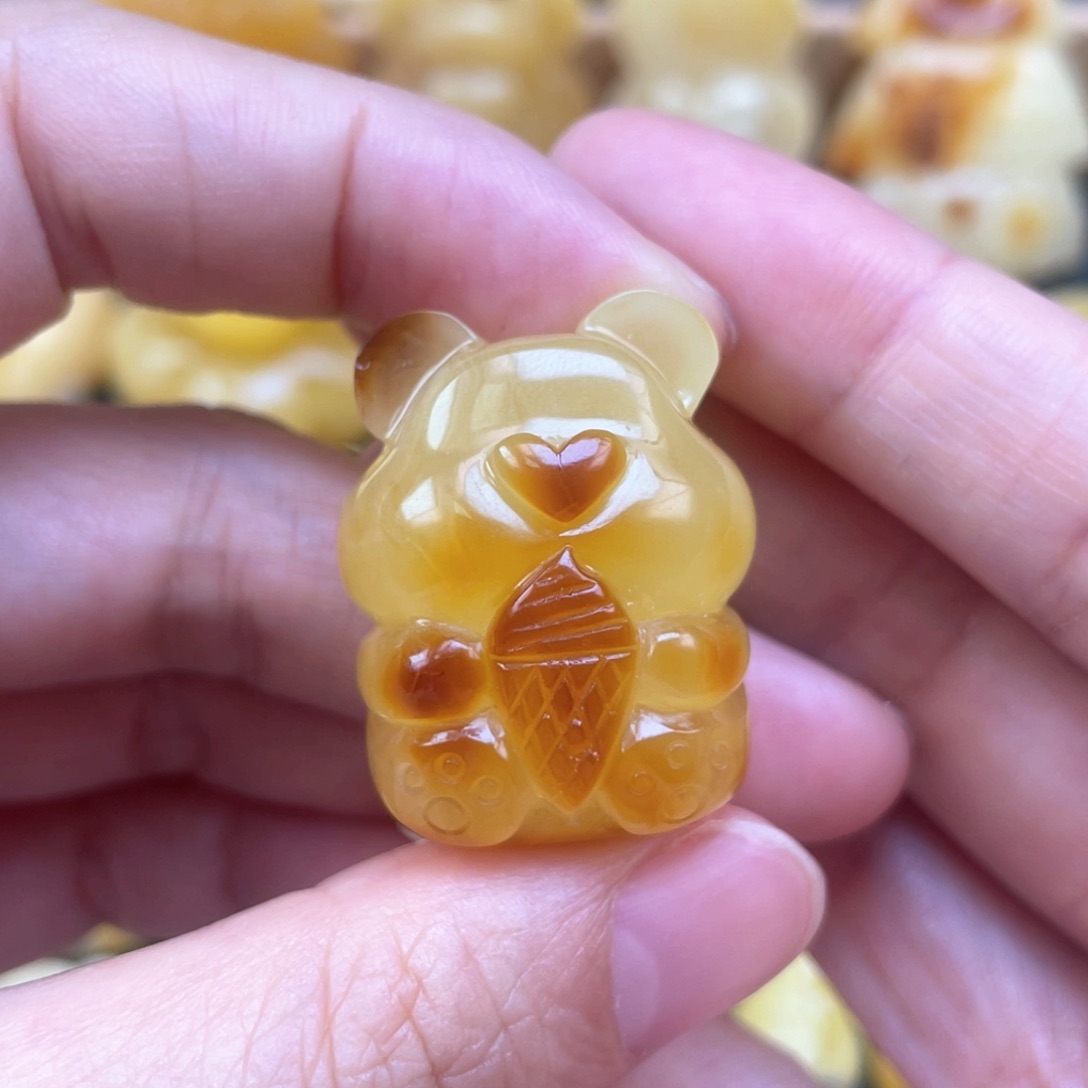 未镶嵌琥珀裸石蜜蜡