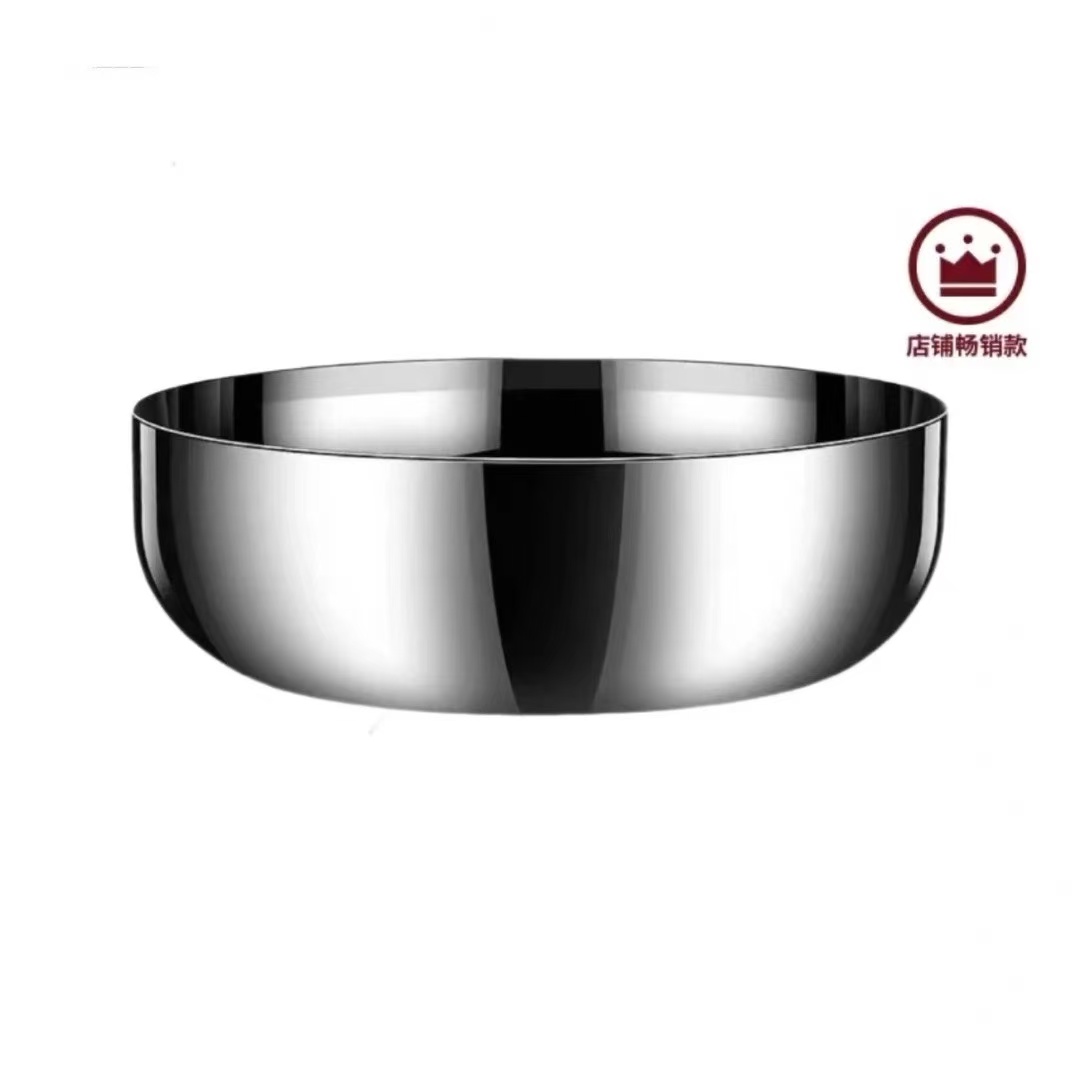 薄款不锈钢盆和面盆家用厨房洗菜盆火锅盆发面揉面盆耐用a