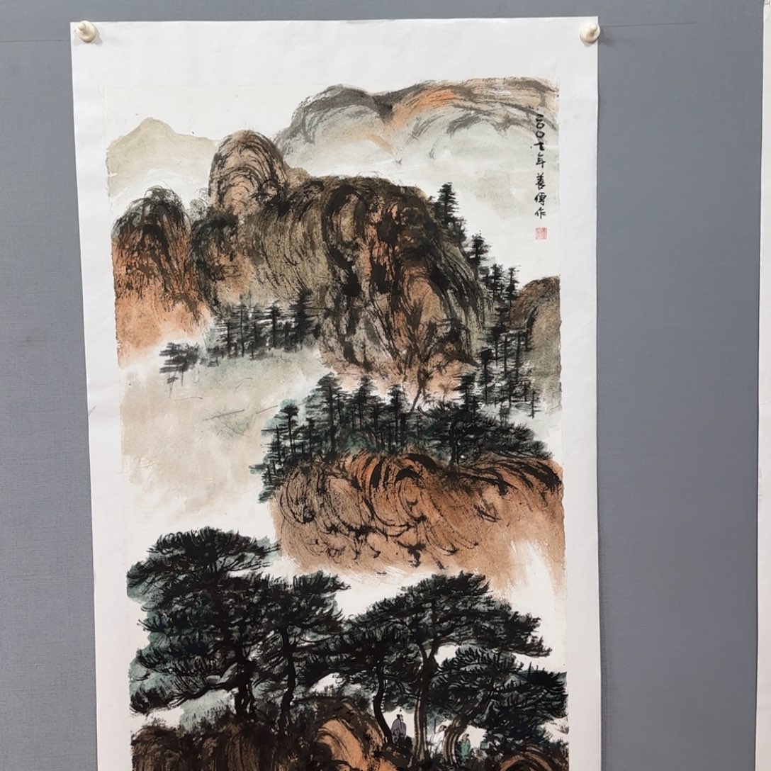 国画刘善传老师国画精品