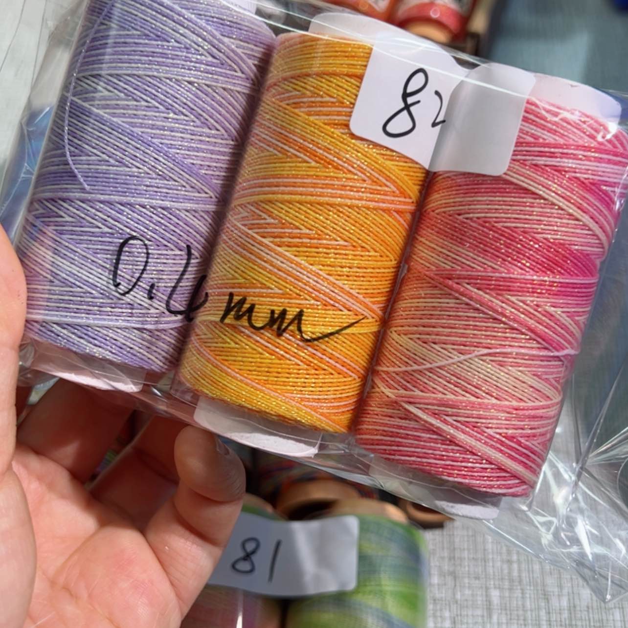 【闪购商品】聚酯纤维0.4  蜡线  