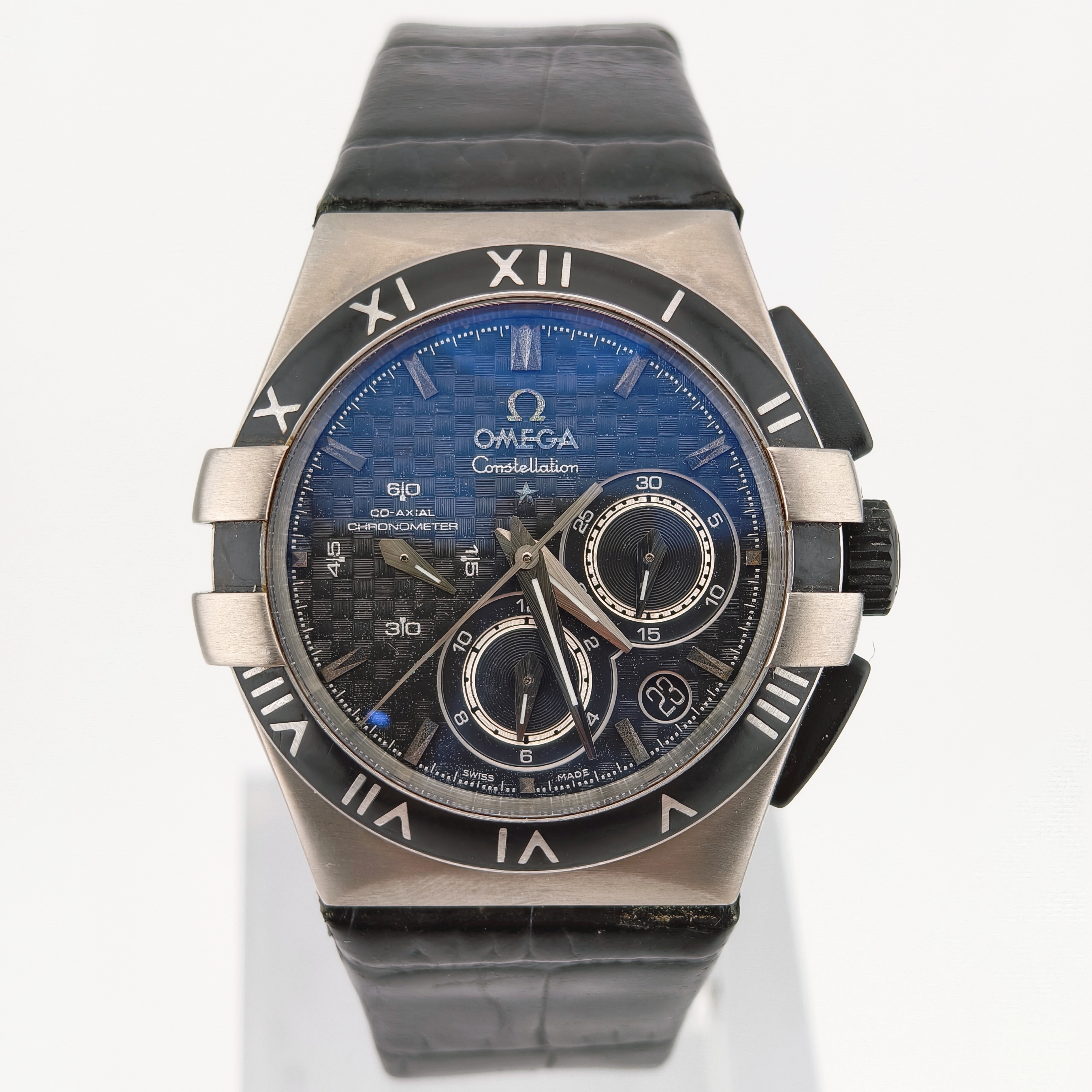 95新 Omega/欧米茄 星座/35.5mm/纯钛/自动机械/男士腕表
