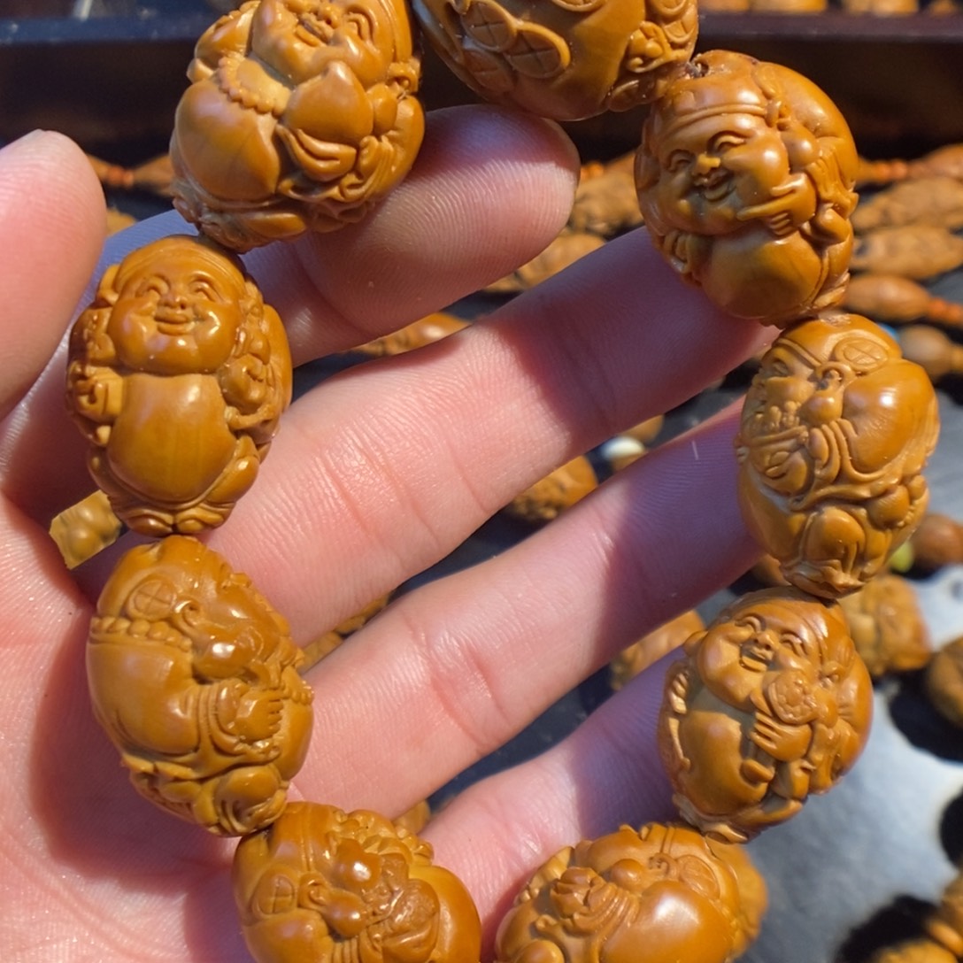 手串/手链橄榄核财神