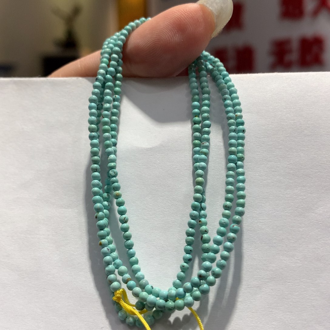 绿松石长链未镶嵌