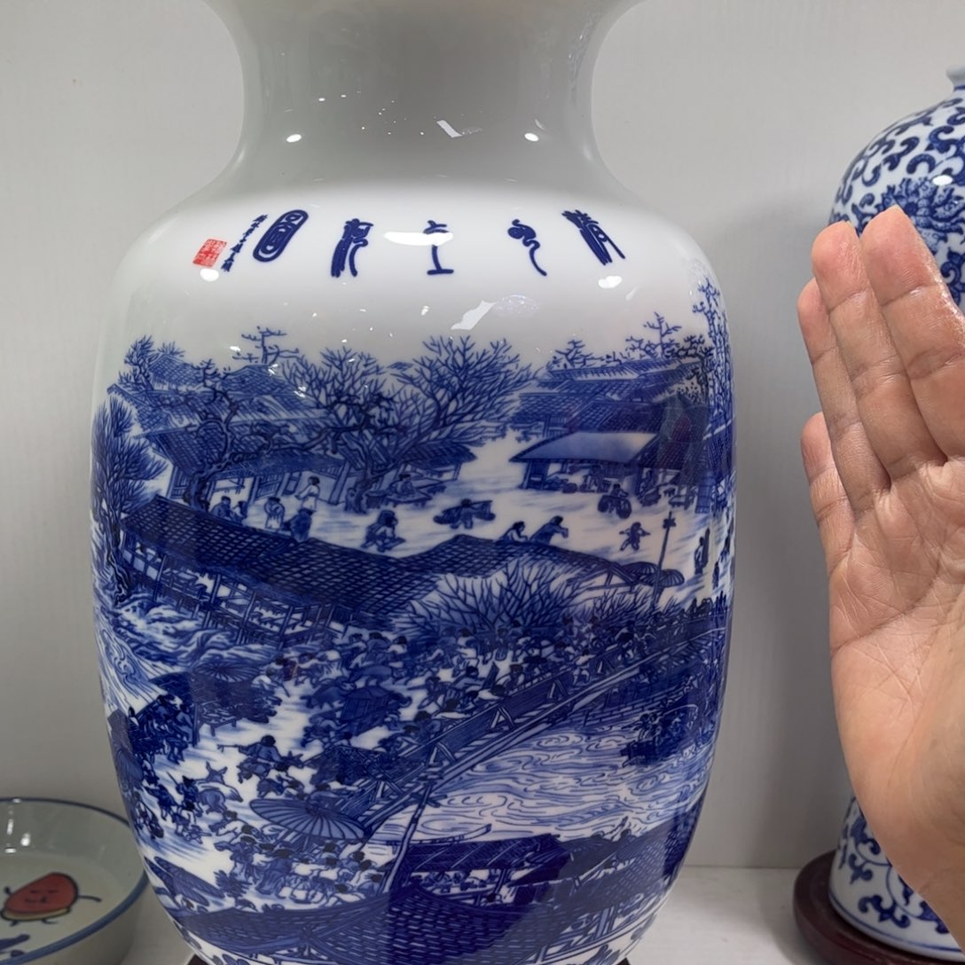 景德镇陶瓷花瓶摆件