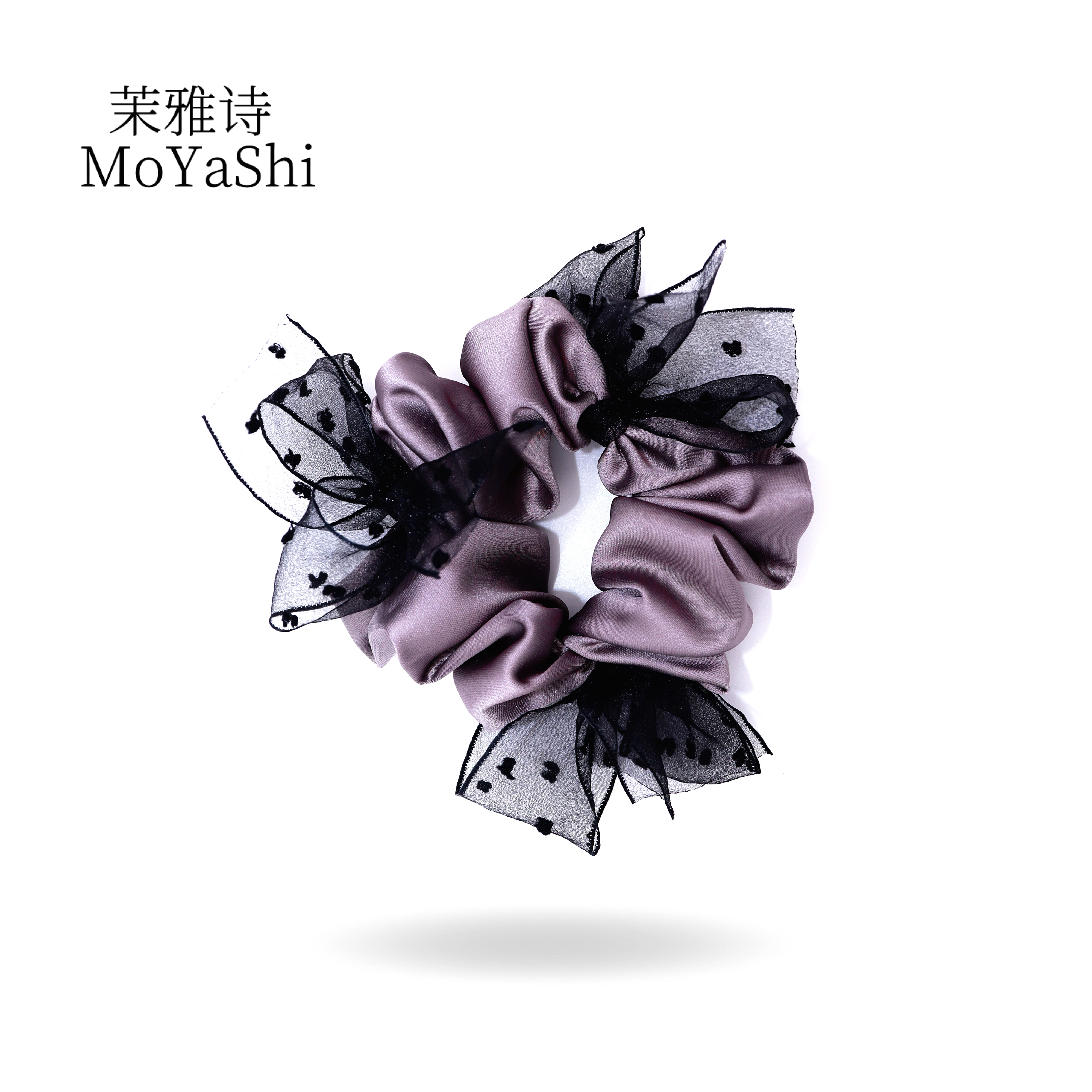 茉雅诗【乔熙】法式波点蝴蝶结气质显发ins成人量发圈韩版MY537