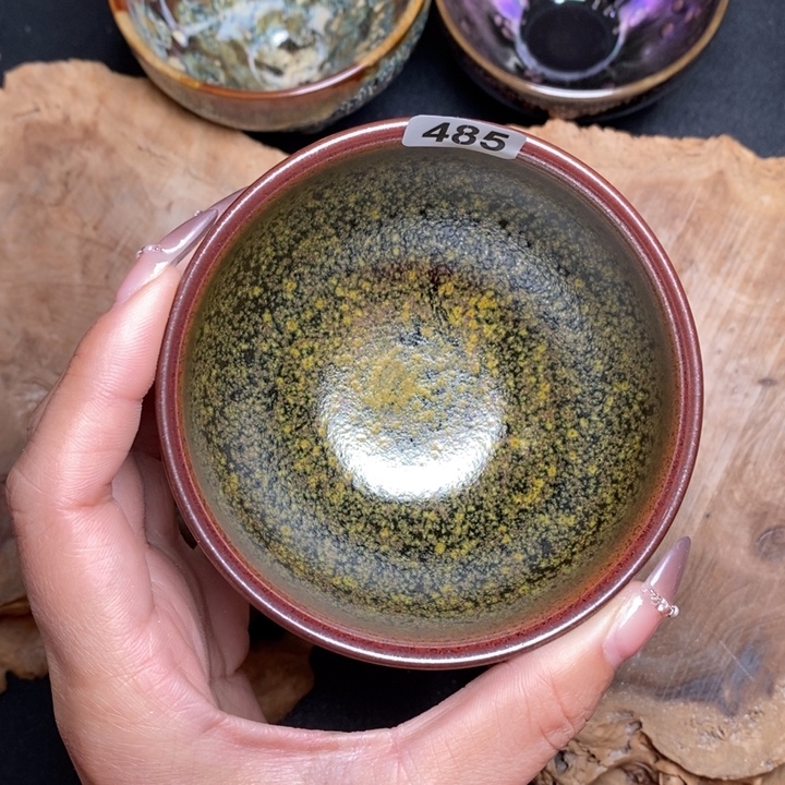茶盏建窑建盏主人杯485