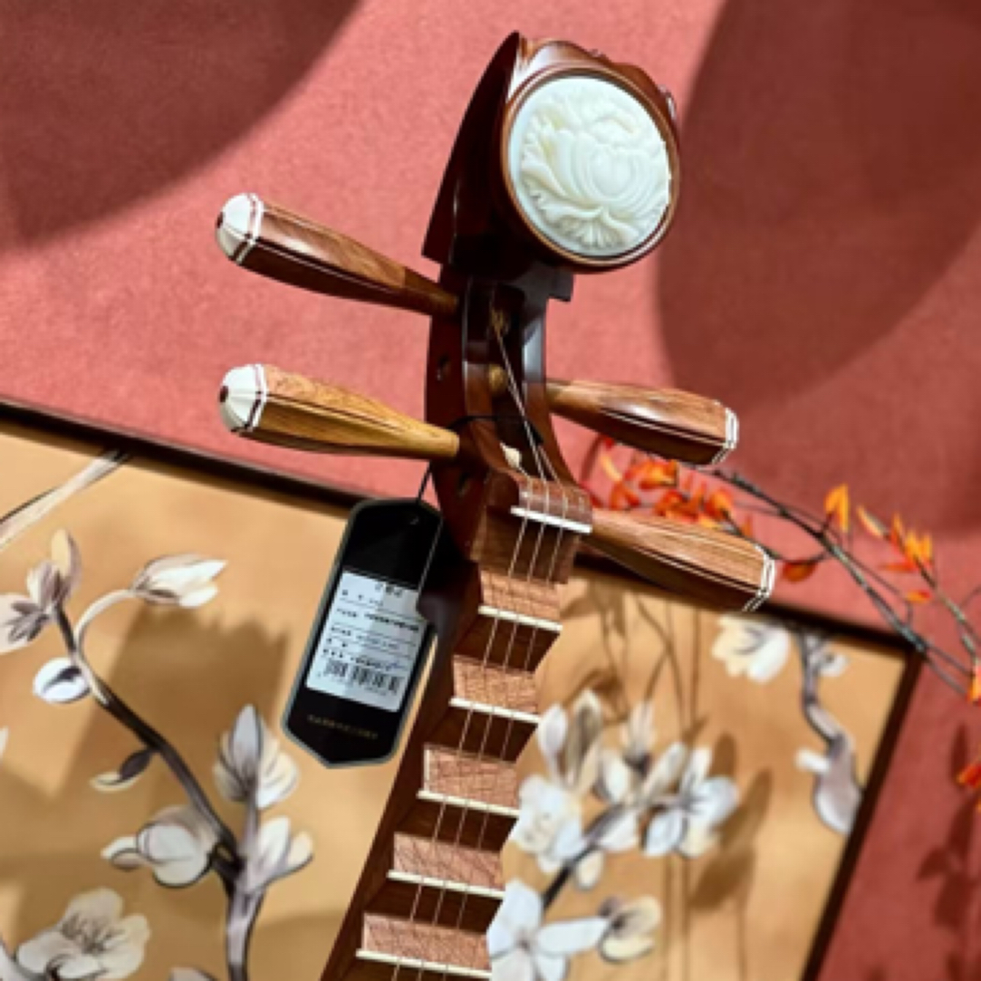 专家监制奥氏黄檀主材琵琶适合演奏使用乐海914JZ