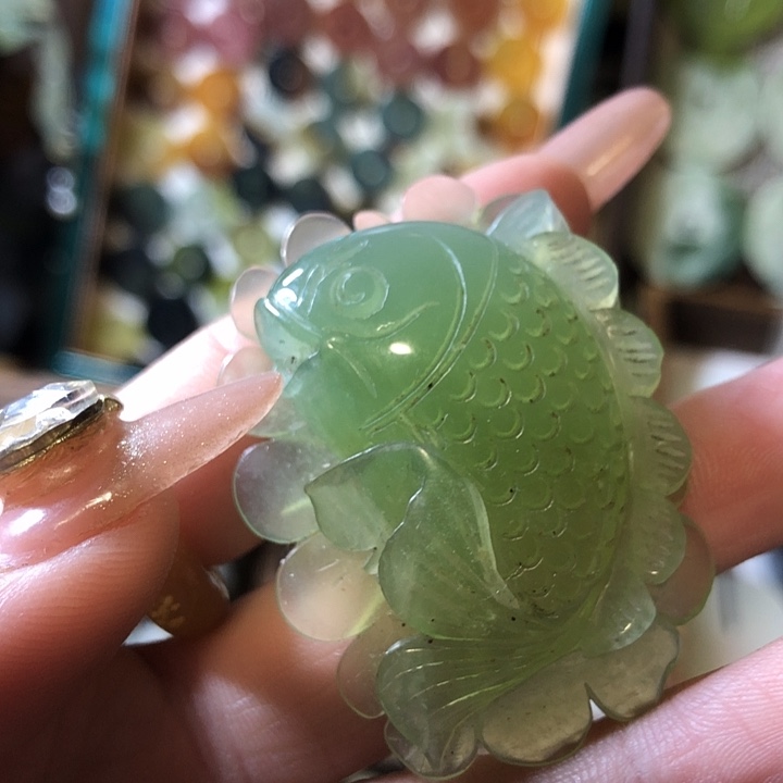 岫玉岫玉挂件未镶嵌