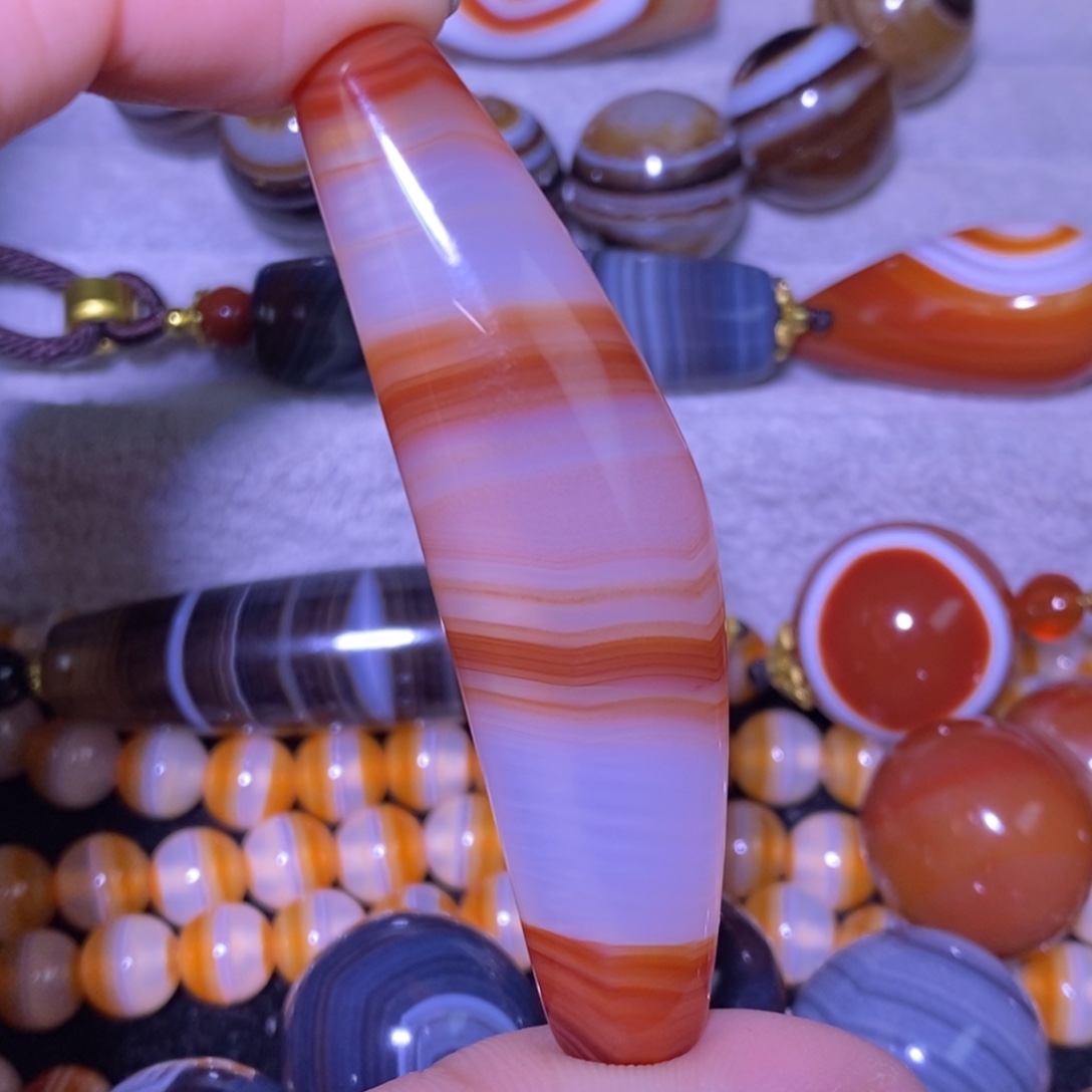 玛瑙/玉髓未镶嵌颈饰