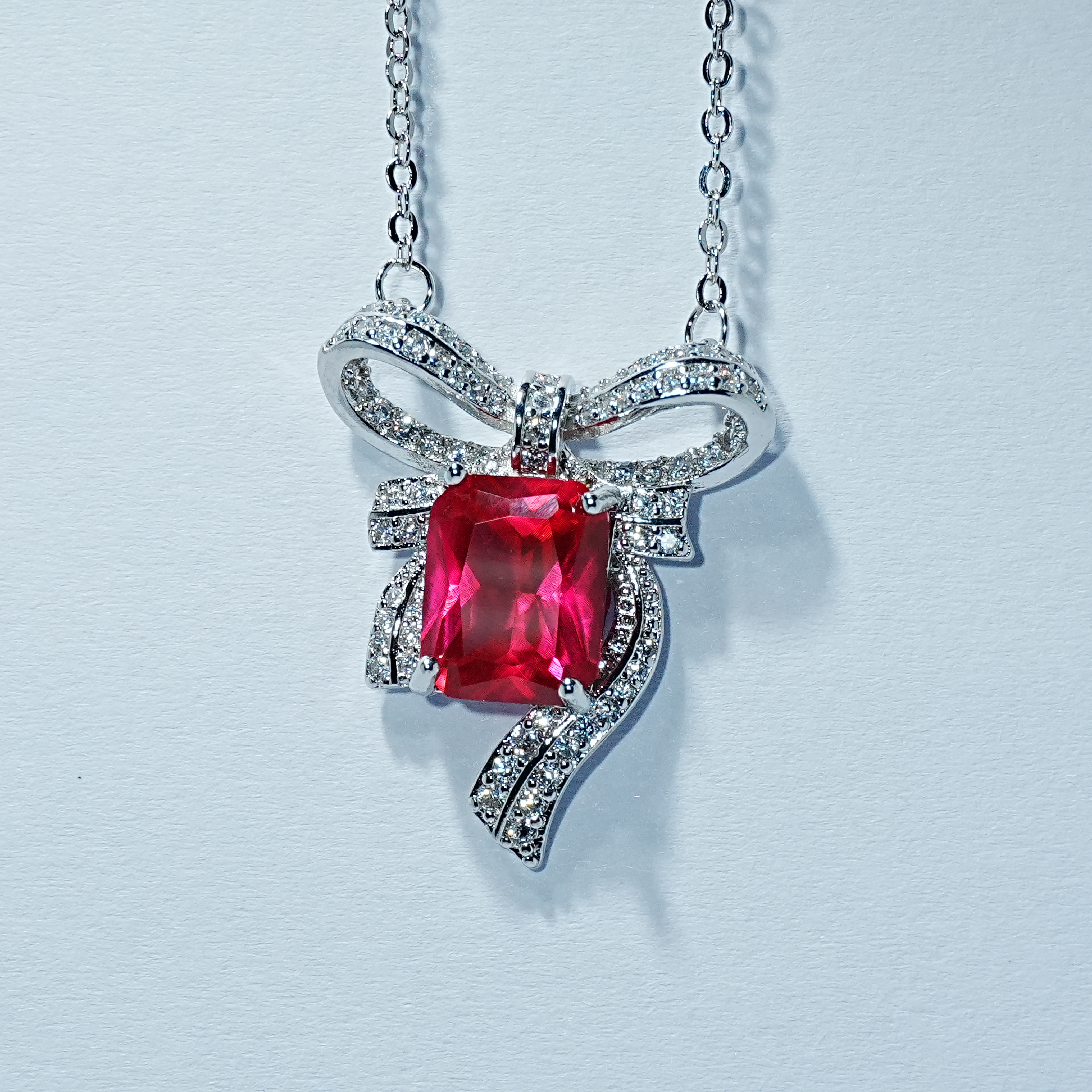 矿区高定【美吉豪】-典藏轻奢-红宝石-吊坠-449