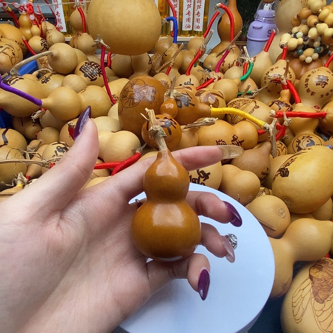 花***﹏香榧木葫芦工艺品