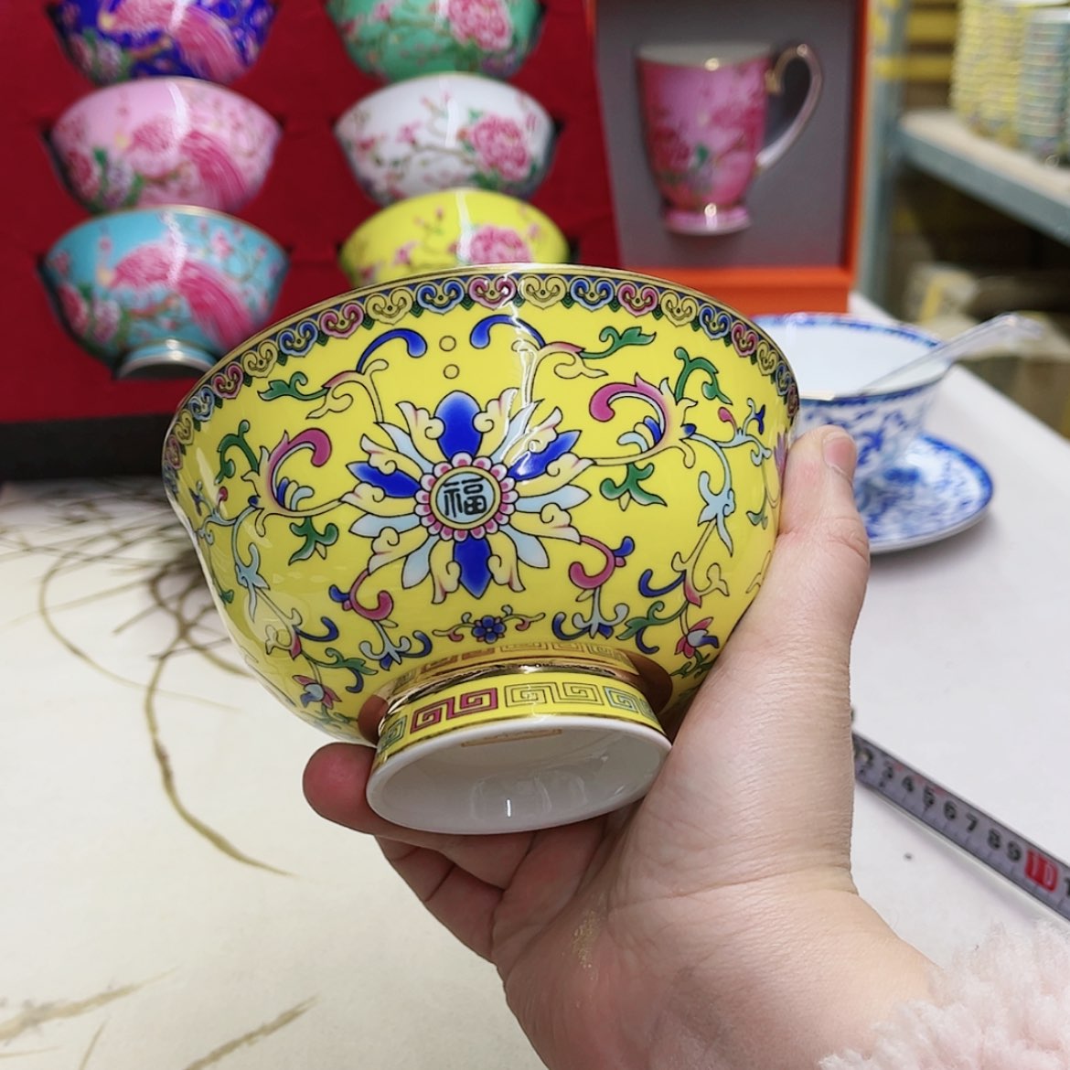 【闪购商品】珐琅5英寸1黄。。。。。