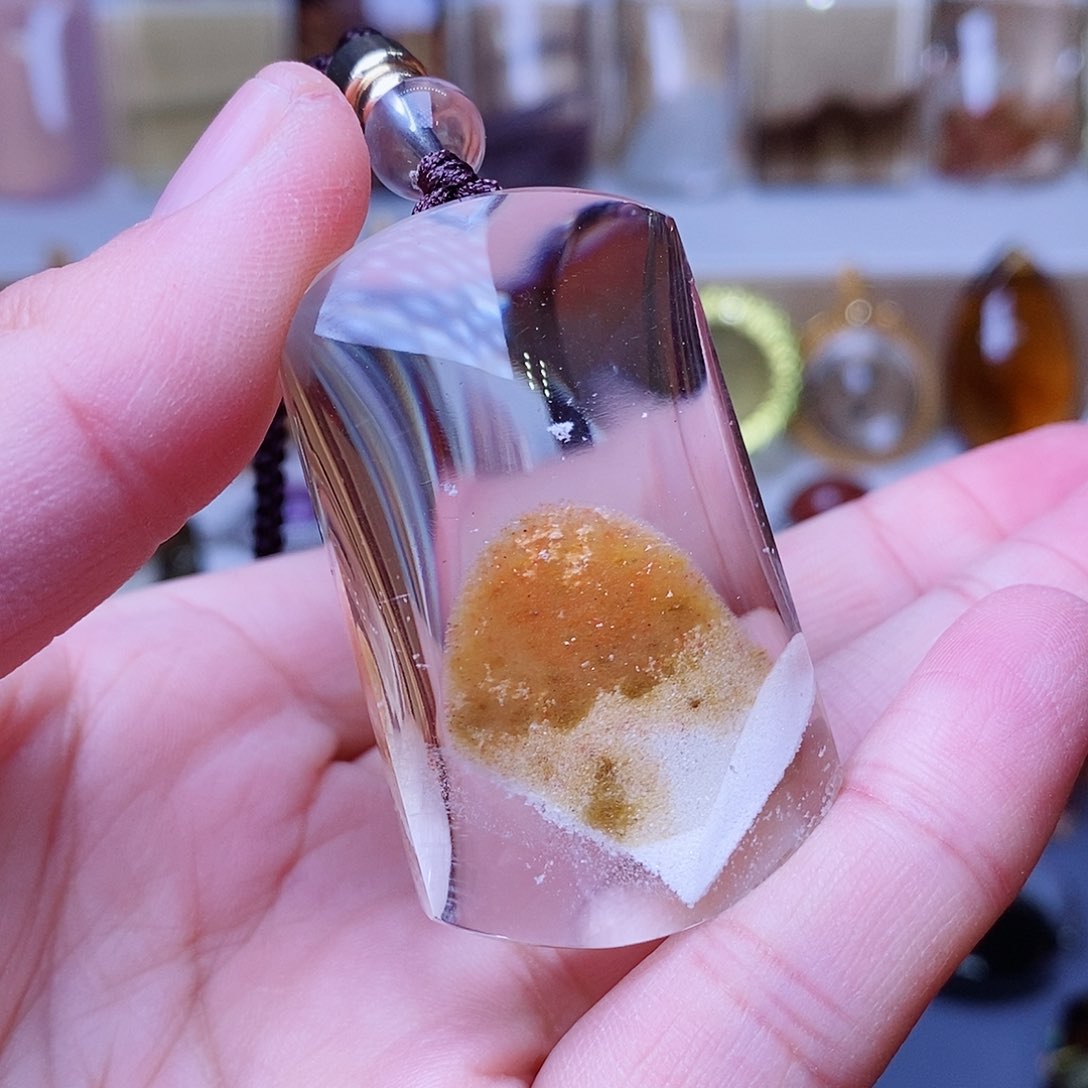 水晶水晶吊坠未镶嵌