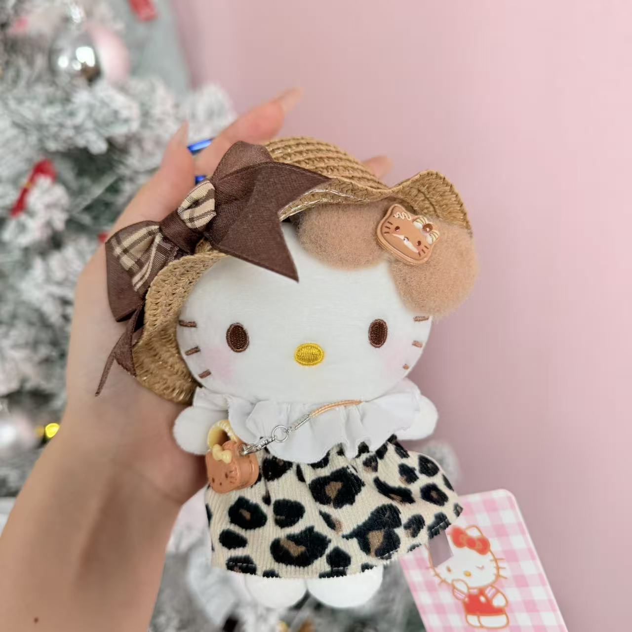 【新款】正版HelloKitty喵系千金kt包挂可爱风手工diy钥匙扣礼物