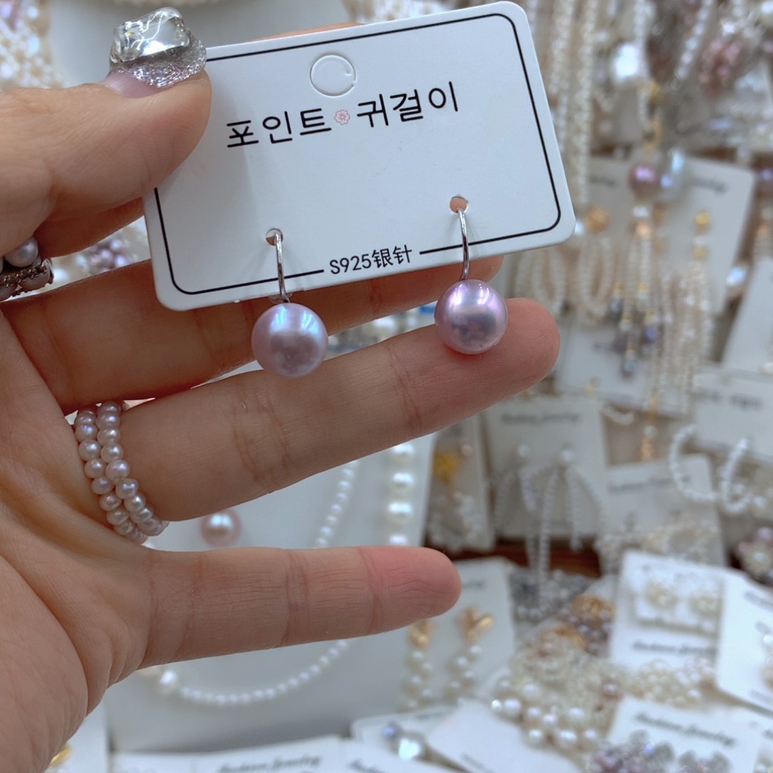 颈饰合金淡水珍珠