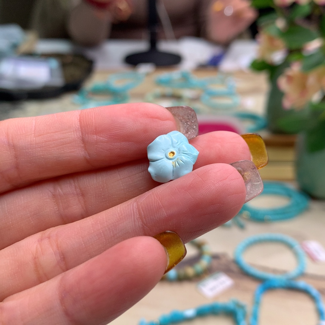 绿松石未镶嵌配饰