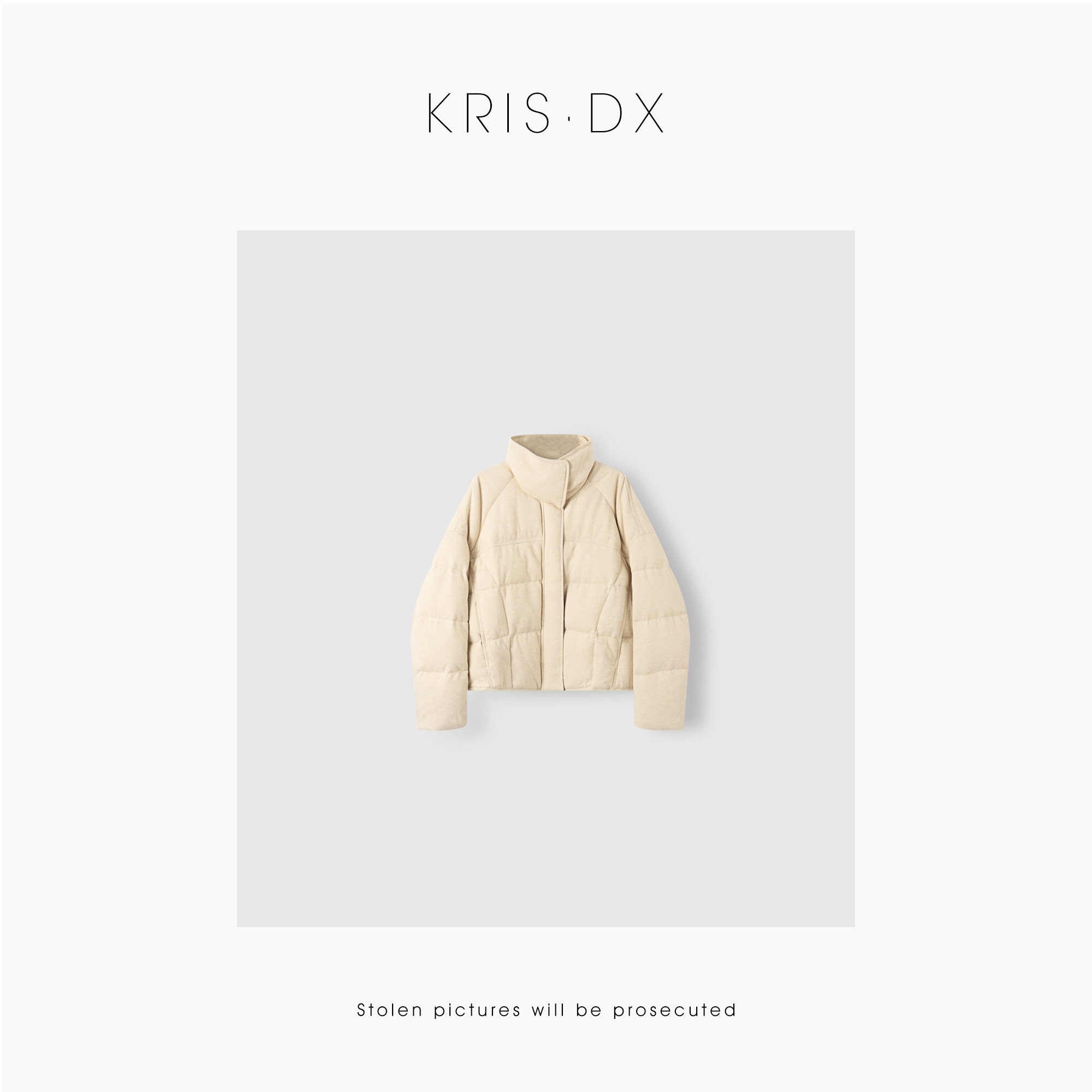 【单行品质女装】保暖新宠！短款立领面包软糯舒适显瘦羽绒服