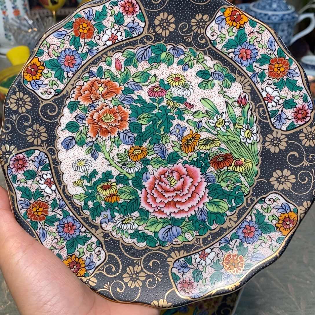 碟18 厘米 小杨瓷器陶瓷陶瓷