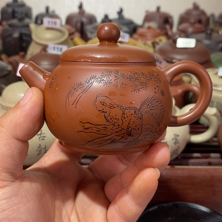 紫砂茶壶精工制作
