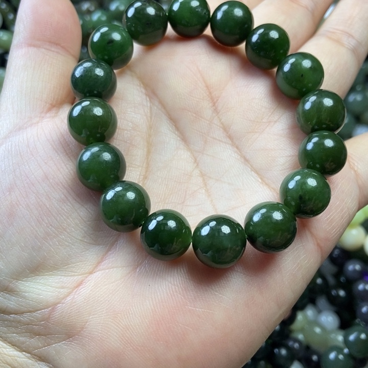 和田玉未镶嵌手链卡12