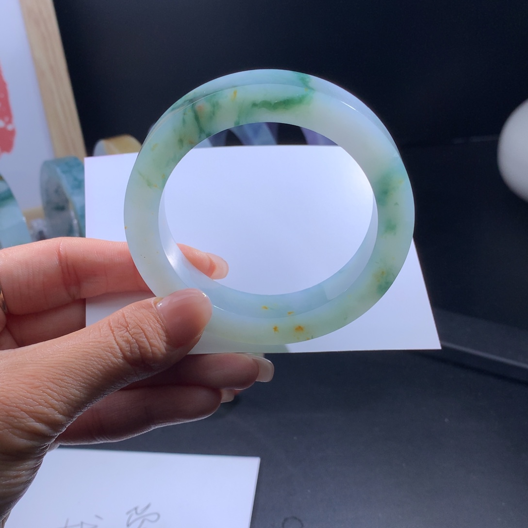 定制翡翠翡翠手镯未镶嵌