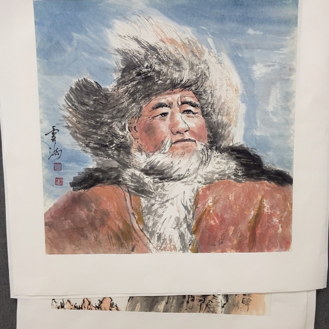 国画手寫手繪作品150