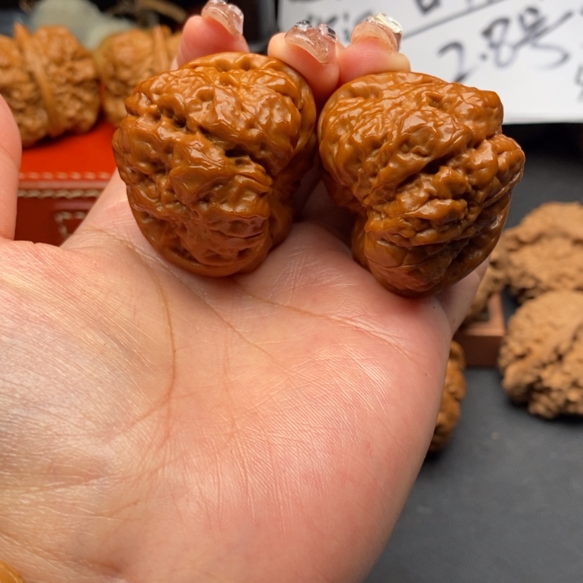 【闪购商品】文玩核桃把件文玩核桃哈么头44