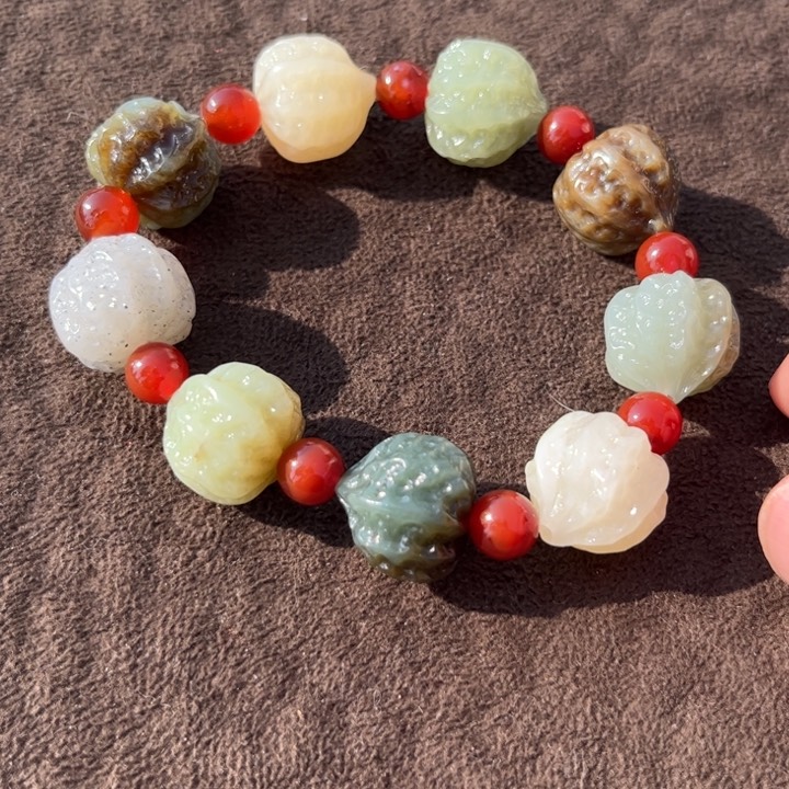 和田玉手链未镶嵌