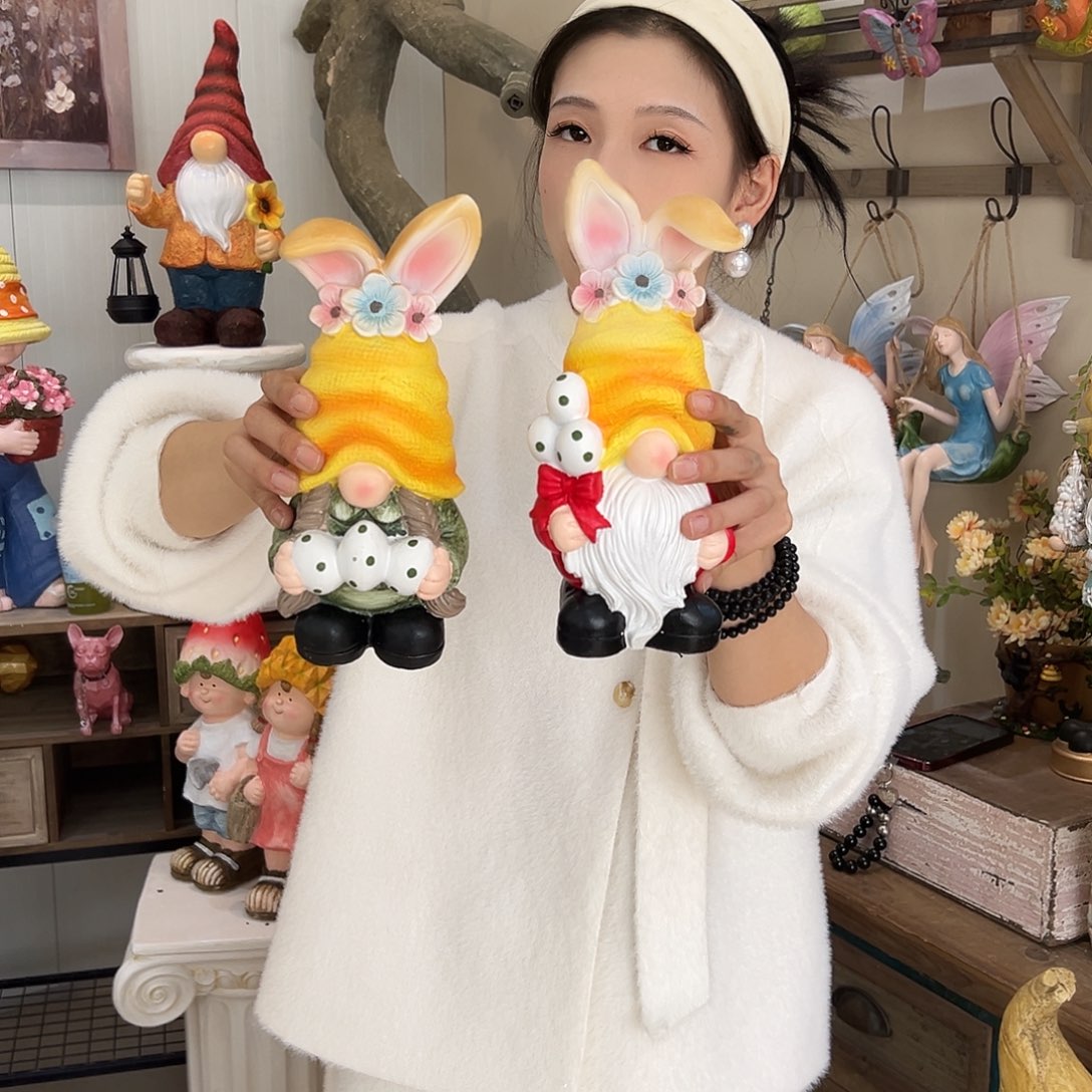 花园摆件红红火火