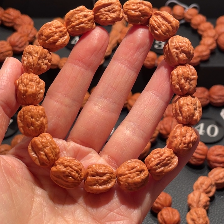 文玩核桃手串嵩山小金蝉1.5
