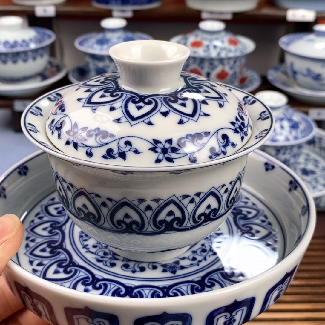 刘*膽景德镇高温陶瓷茶具