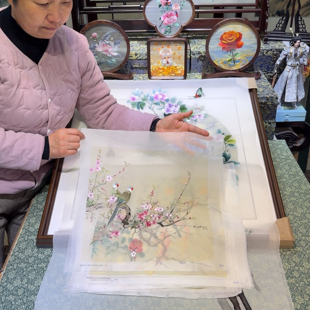 刺绣手工苏绣工艺