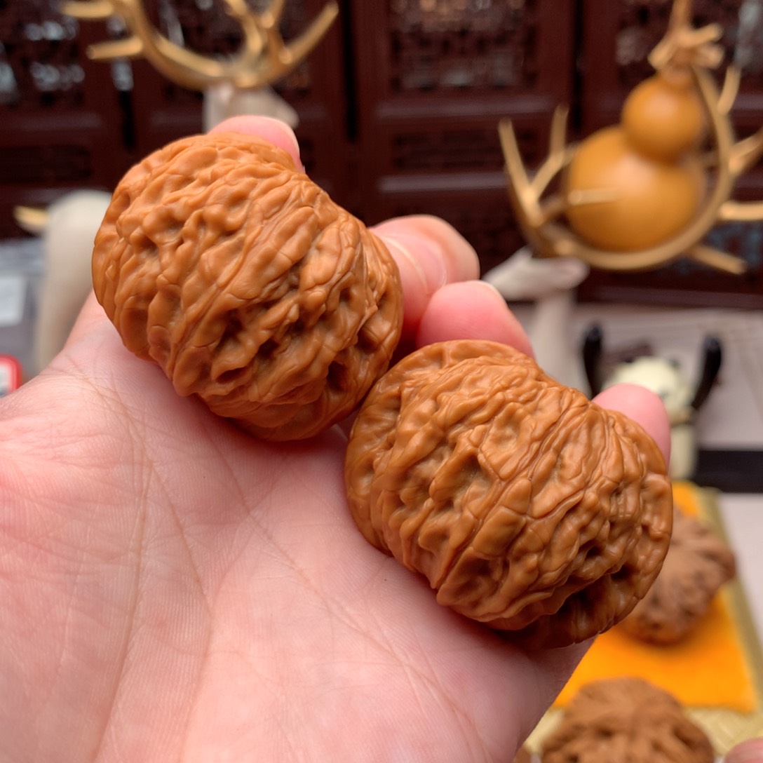 把件文玩核桃阿*罗磨盘全品正磨  1号