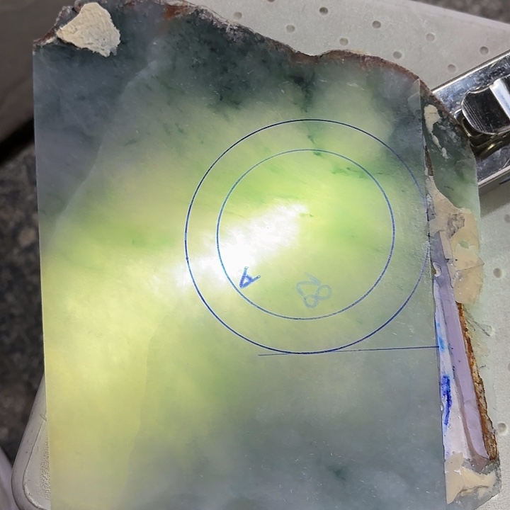 泗***1定制翡翠未镶嵌板料