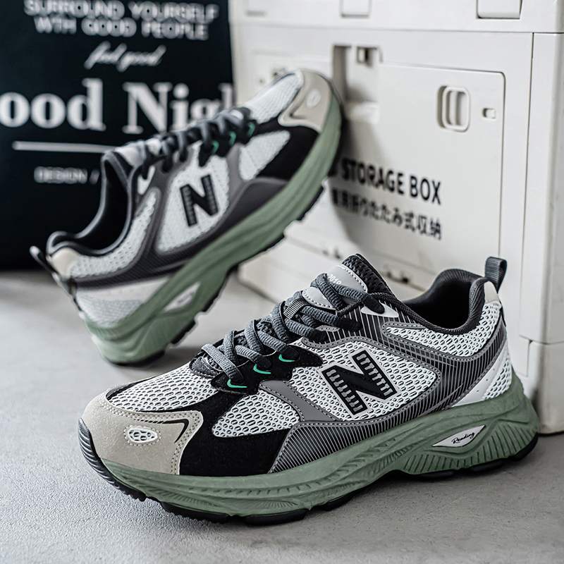 NEW BOLUNE/新百伦厚底老爹鞋公路增高运动休闲百搭潮流运动鞋