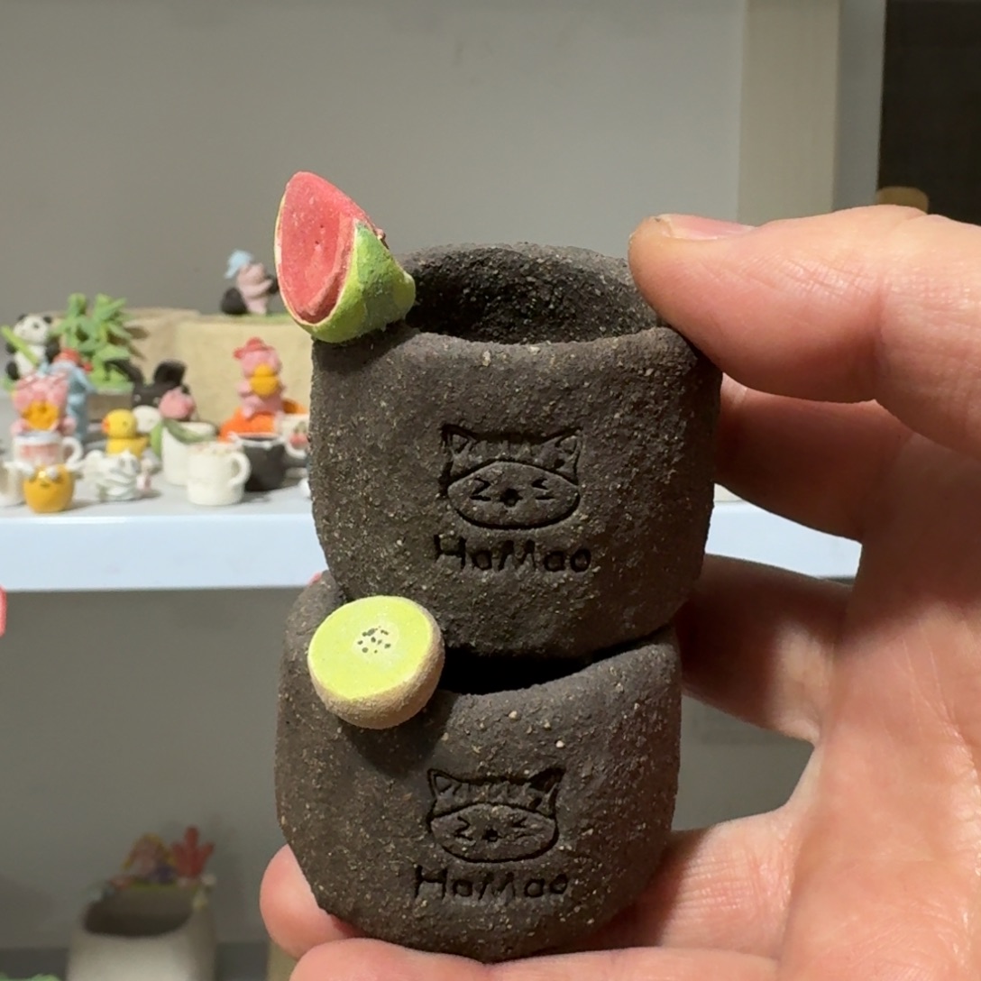 厂家直销手工花盆摆件