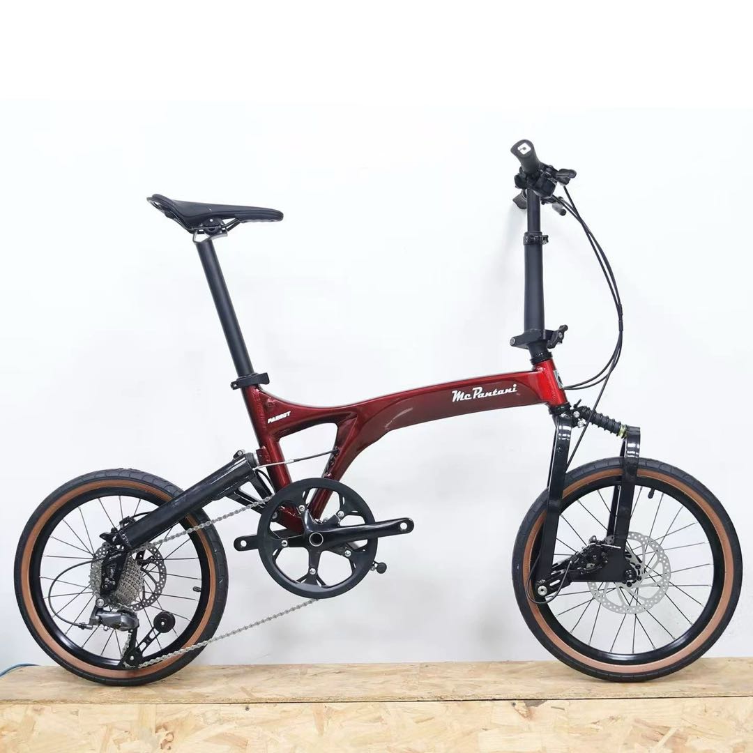 Mc Pantani鸟车潘塔尼国鸟折叠车PARROT碟刹9速鹦鹉车MINT上海鸟