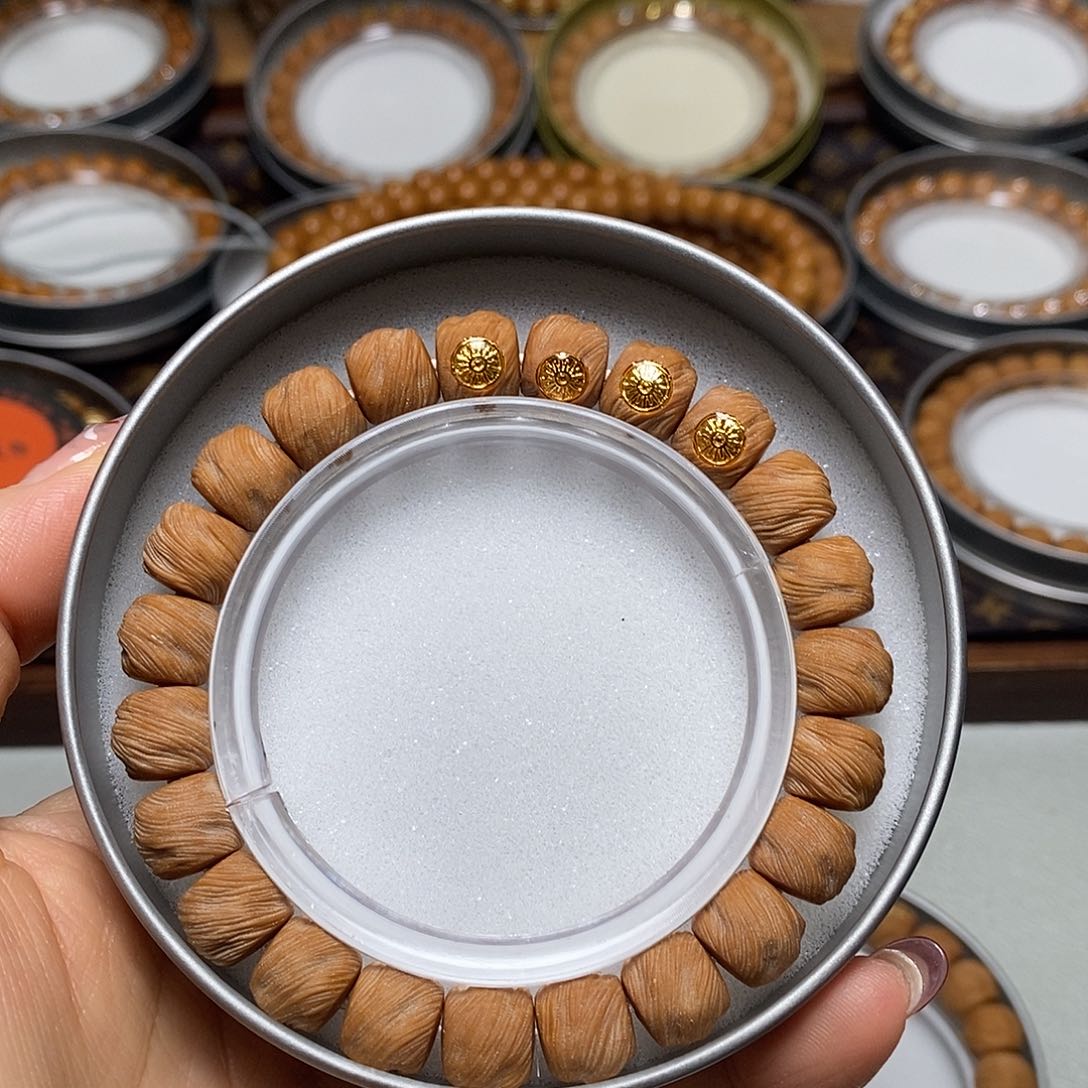 猴头核桃手串370号11左右四标鬼印全品