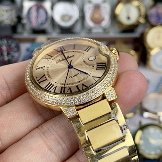 钢金属合金石英机芯