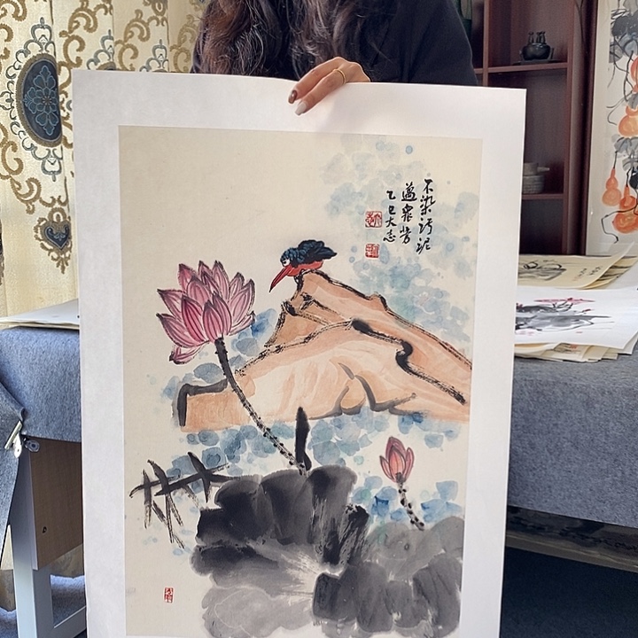 国画纯手绘国画写意作品