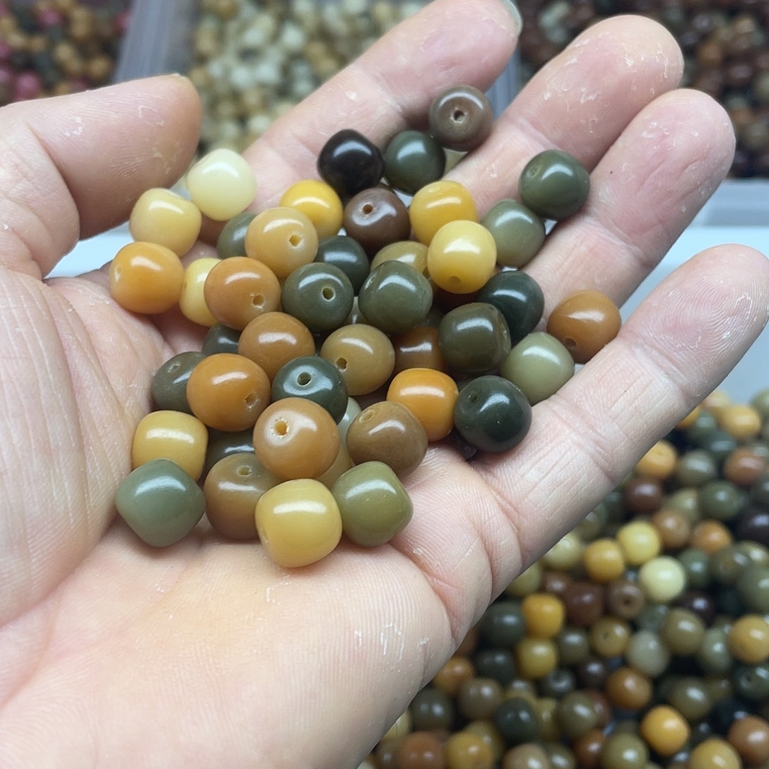 吊坠白玉菩提109微瑕多宝桶100颗➕灯牌宠100颗