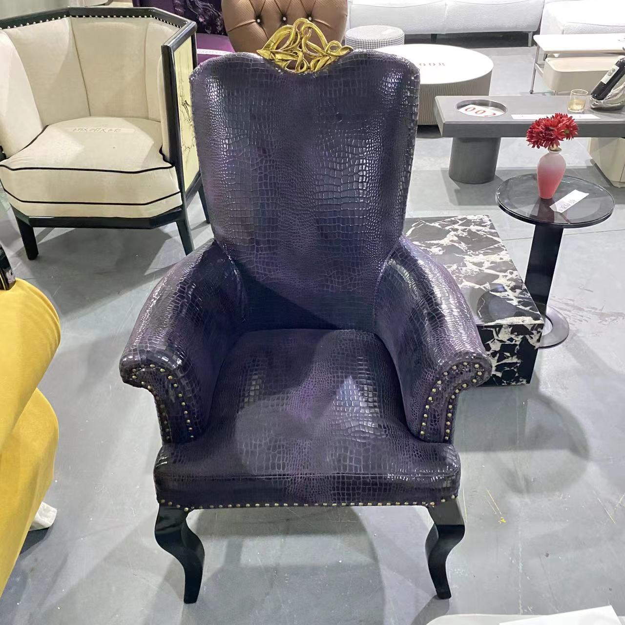 DZ欧式单人位沙发0.77*0.67*1.18