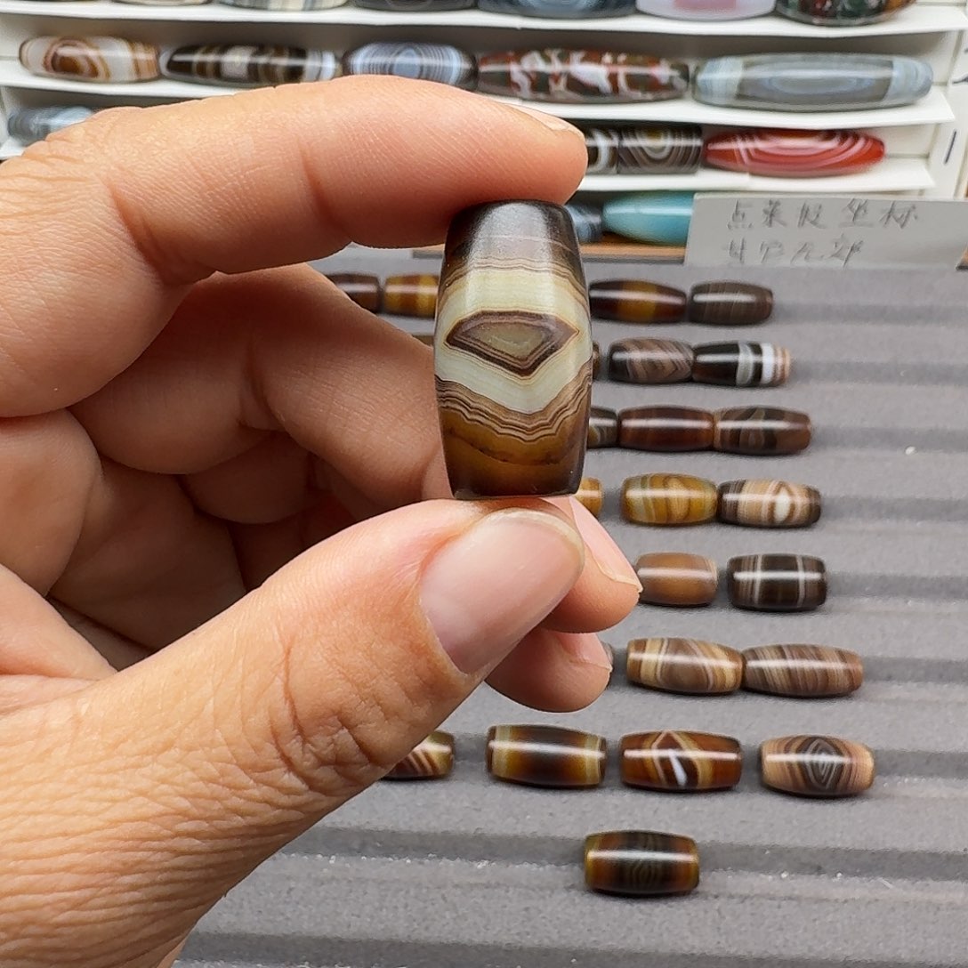 木***古玛瑙/玉髓合金珠宝半成品