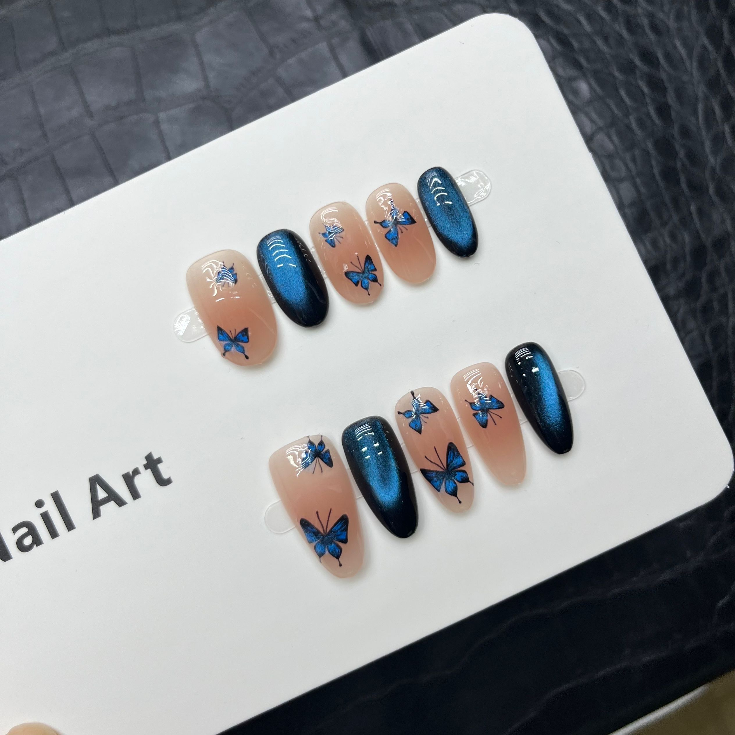 【蓝灵蝶】穿戴甲美甲