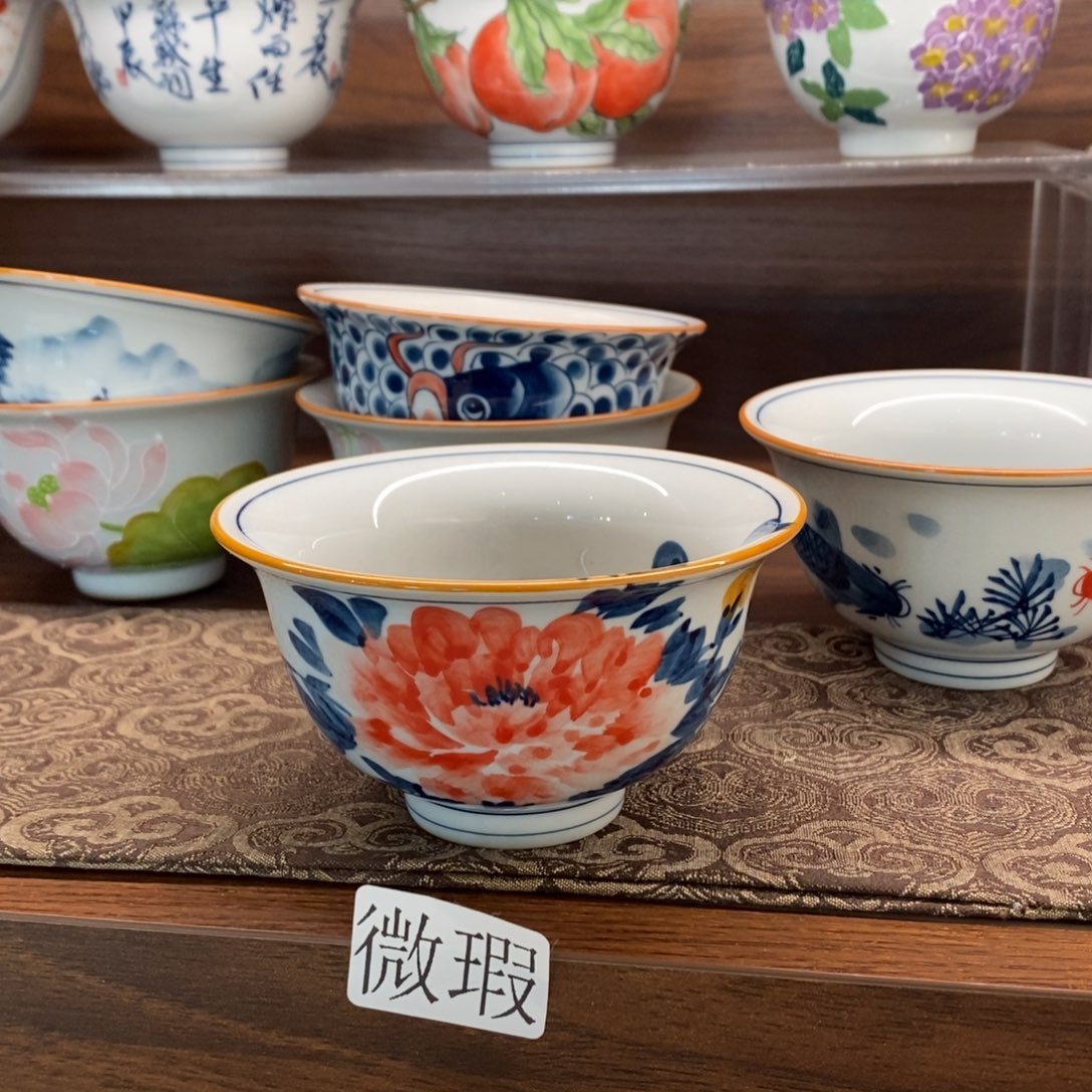 釉下彩手工绘制手工绘制