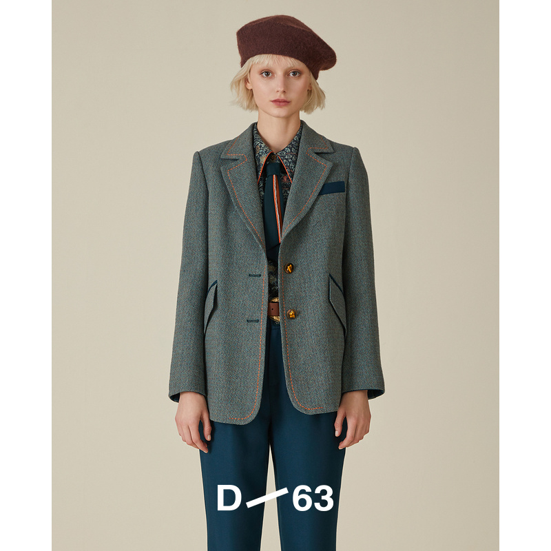 【小花】D63经典外套5W4W68003