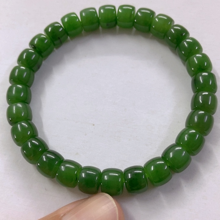 【闪购商品】手串未镶嵌和田玉（碧玉）11